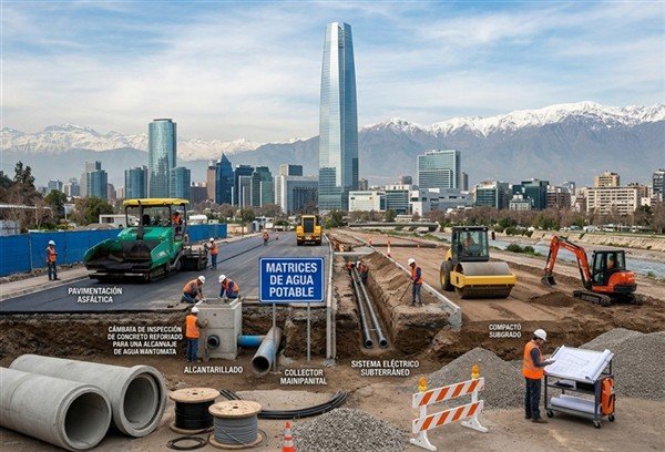 Obras civiles de urbanizaciones